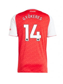 Arsenal Viktor Gyokeres #14 Replika Hemmakläder 2025-26 Kortärmad